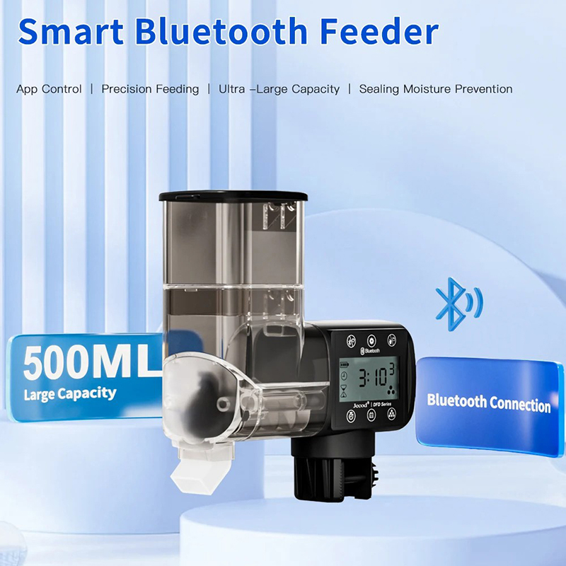 Aquarium Fish Auto Feeder - Jebao Jecod Akıllı Bluetooth Balık Tankı