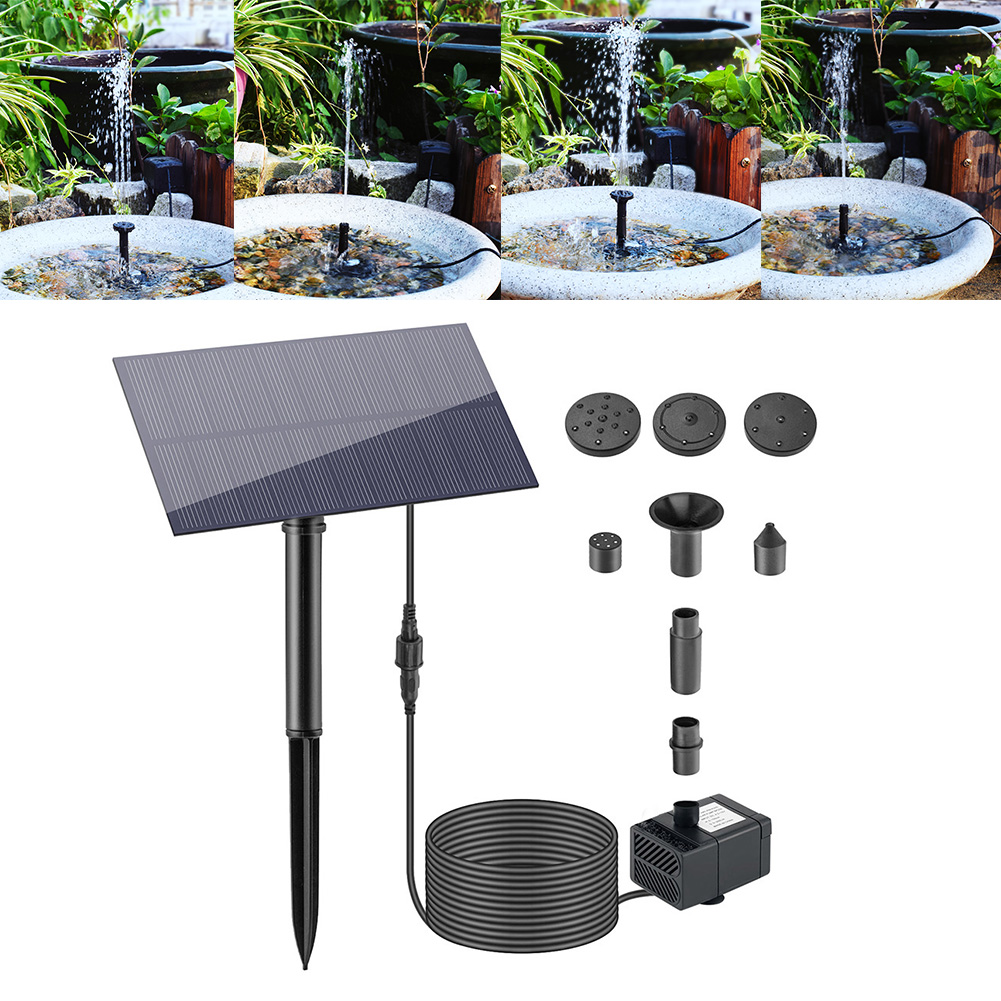 Aquarium Fish Care - 5W 5V su çeşmesi bahçe dekorasyonu
