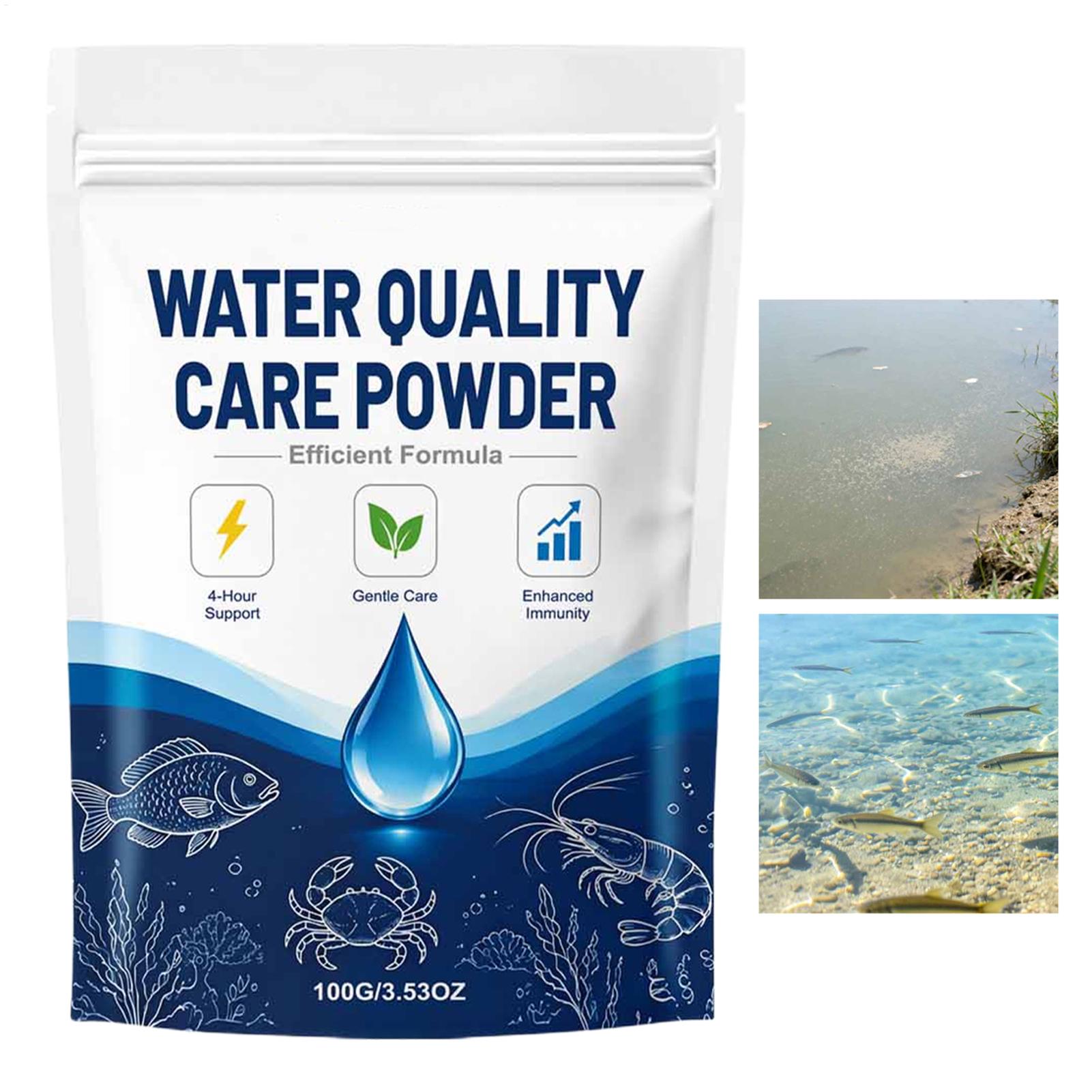 Aquarium Fish Care - 100g Akvaryum Su Arındırıcı Toz Bulanık