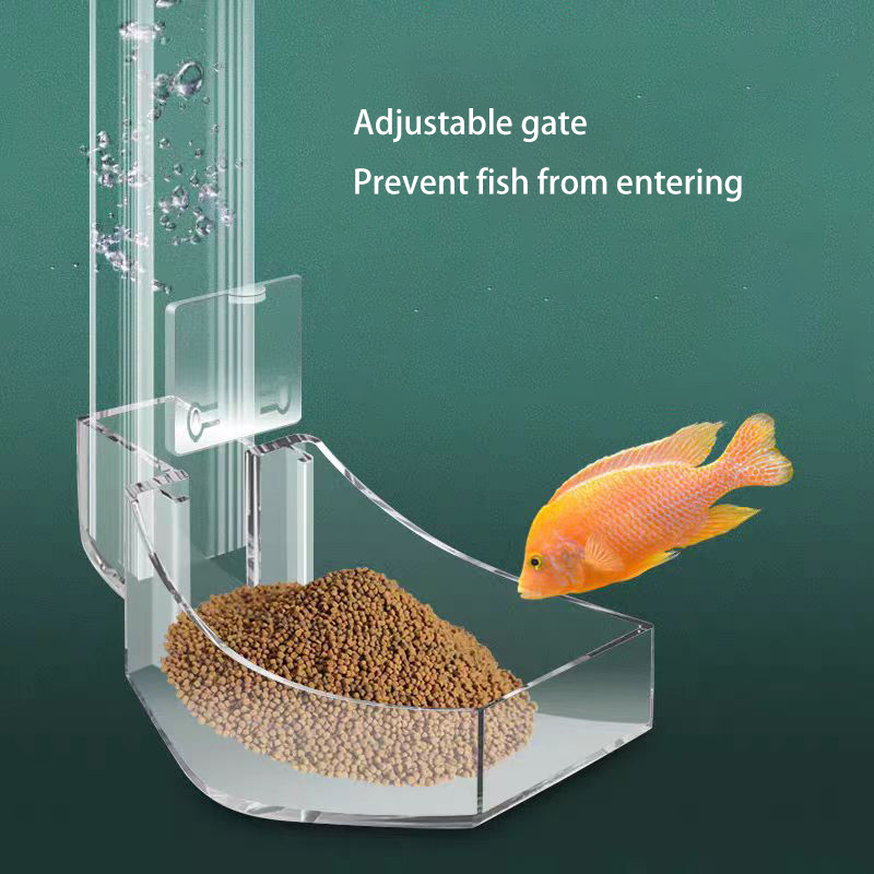 Aquarium Fish Variety - Akvaryum Akrilik Besleme tüpü Sıkışmaz balık