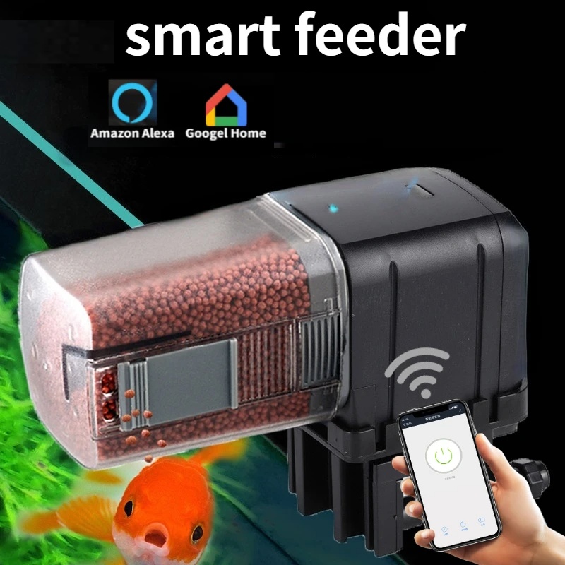 Aquarium Fish Auto Feeder - WiFi Balık Besleyici Otomatik Balık Besleyici