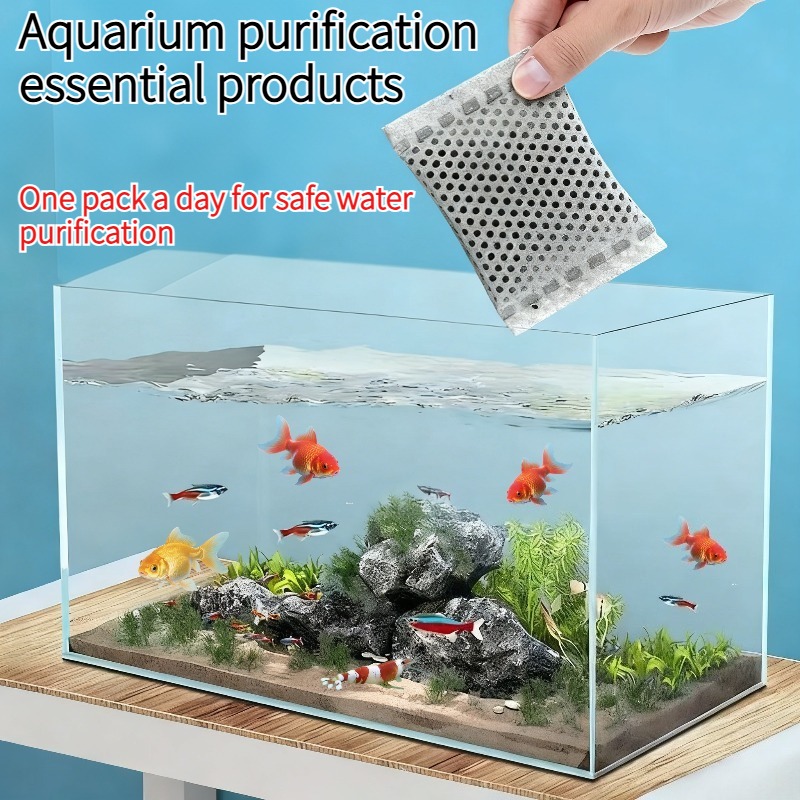 Aquarium Fish Long - 20/40/100 adet balık tankı filtresi aktif