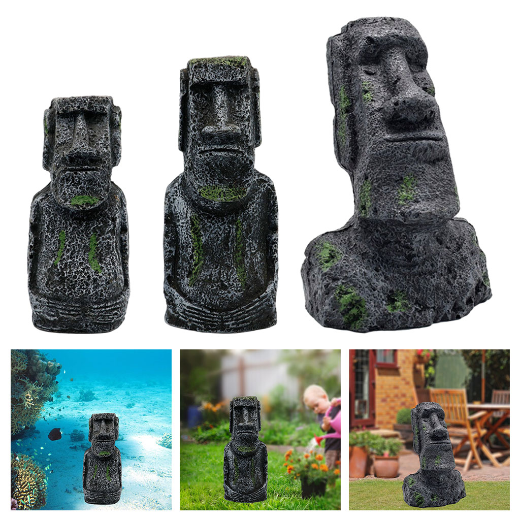 Akvaryum Moai Heykelleri Paska - Aquarium Fish Names incelemesi ve fiyatı