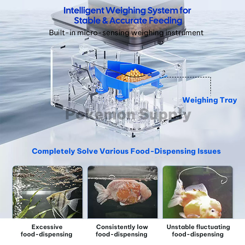 Akıllı Hassas Tartım Otomatik  - Aquarium Fish Auto Feeder incelemesi ve fiyatı