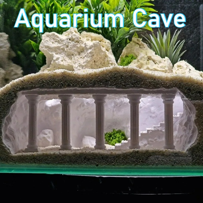 3D Baskılı Balık Tankı Mağaras - Aquarium Fish Elevator incelemesi ve fiyatı