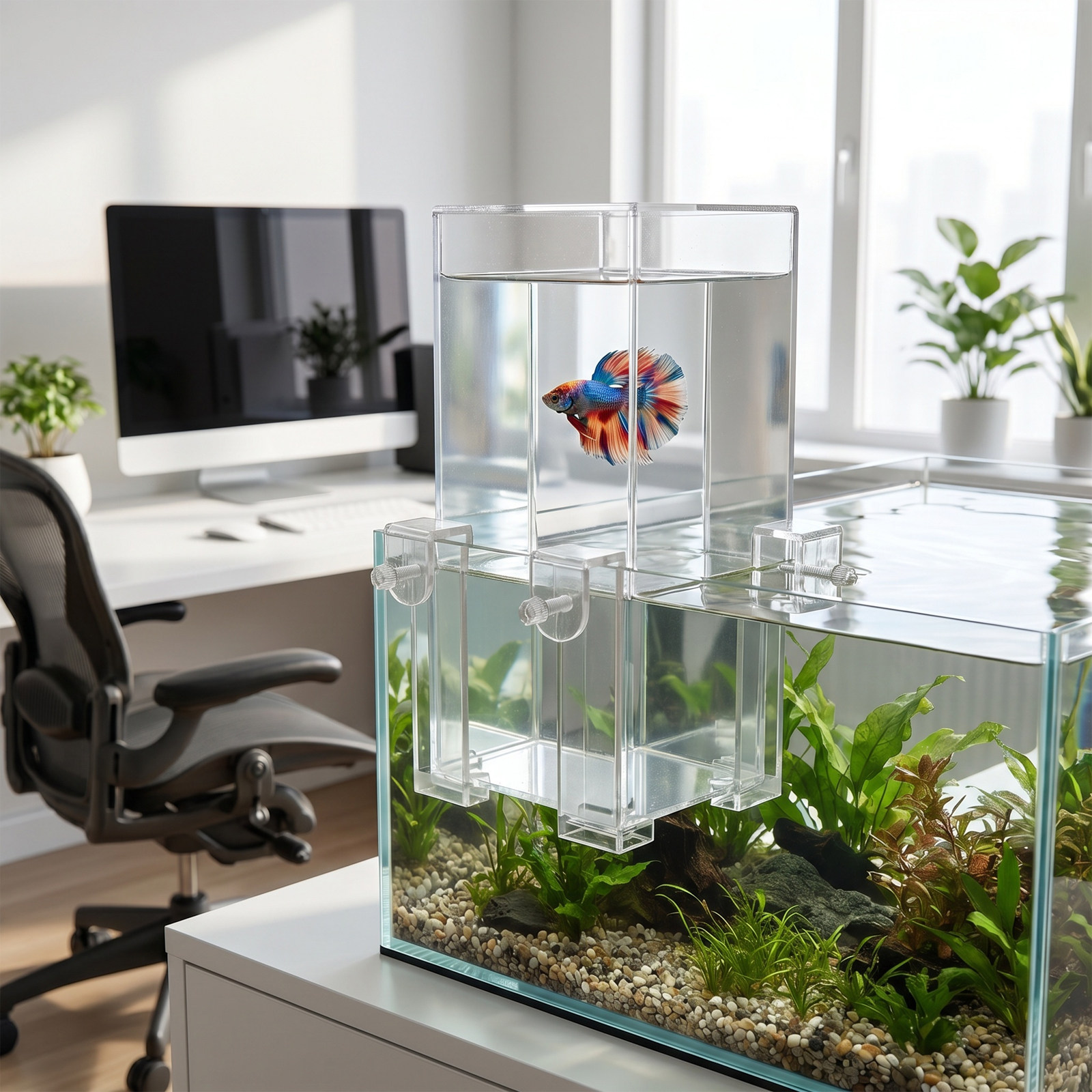 Asılı Balık Tankı Akvaryum Dol - Aquarium Fish Elevator incelemesi ve fiyatı