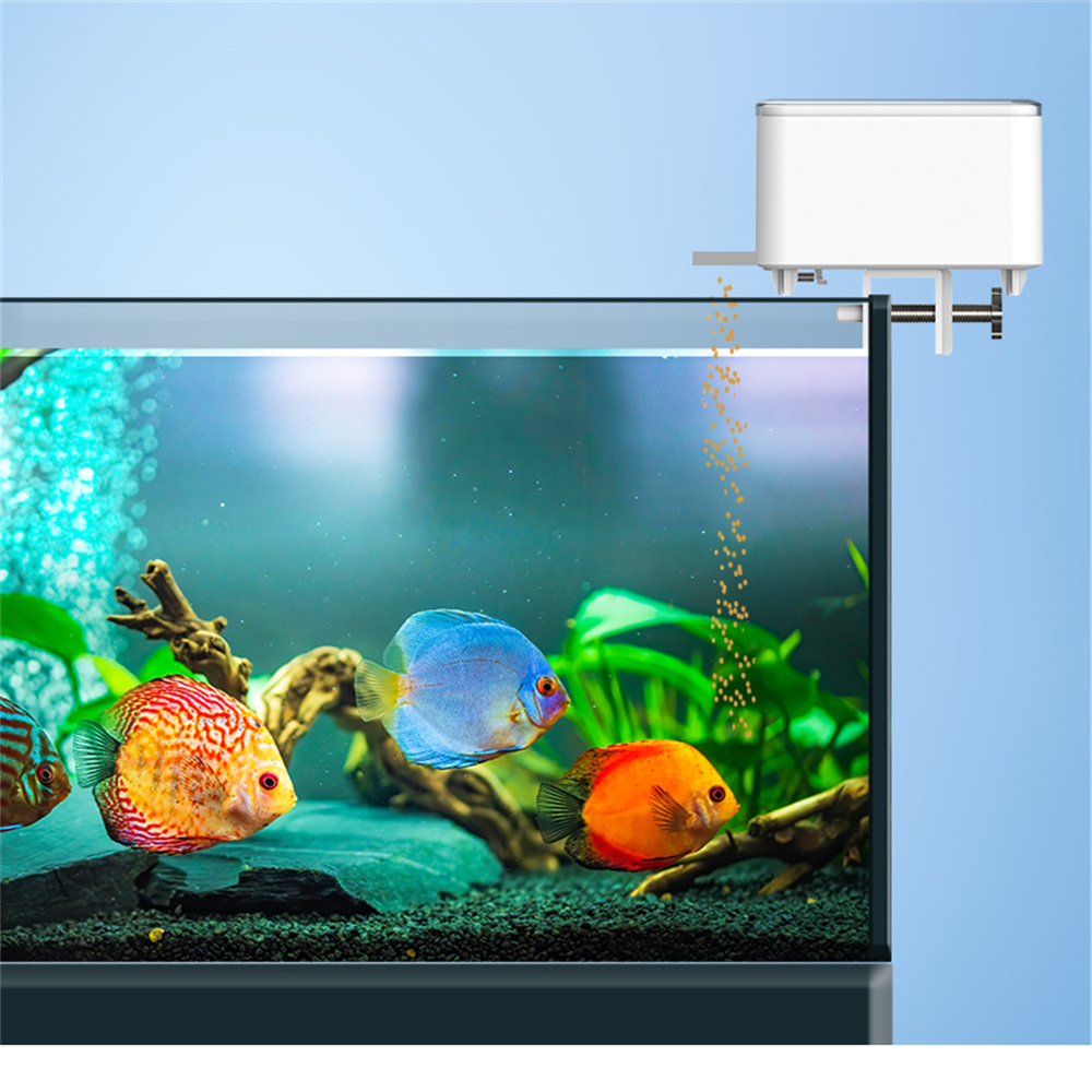 WiFi Akıllı Otomatik Besleyici - Aquarium Fish Auto Feeder incelemesi ve fiyatı