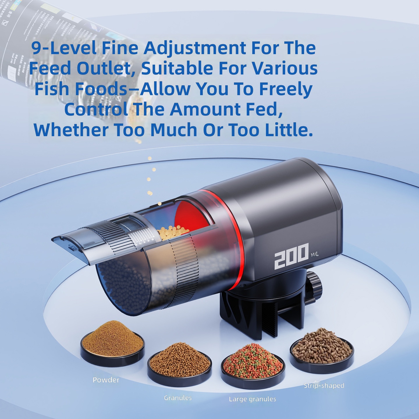 Otomatik Balık Besleyici, WiFi - Aquarium Fish Auto Feeder incelemesi ve fiyatı