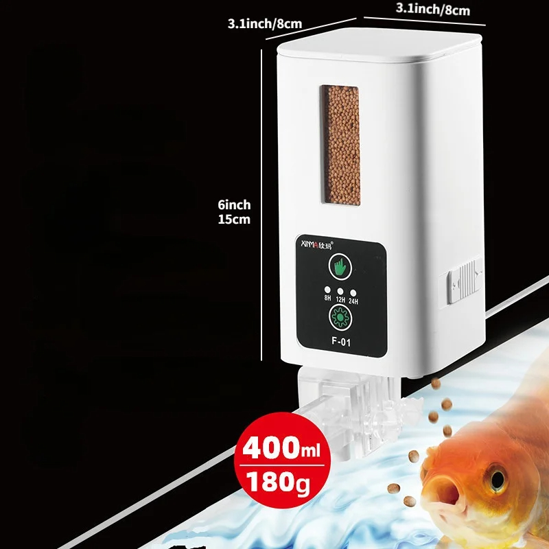 400ml akvaryum otomatik besley - Aquarium Fish Auto Feeder incelemesi ve fiyatı