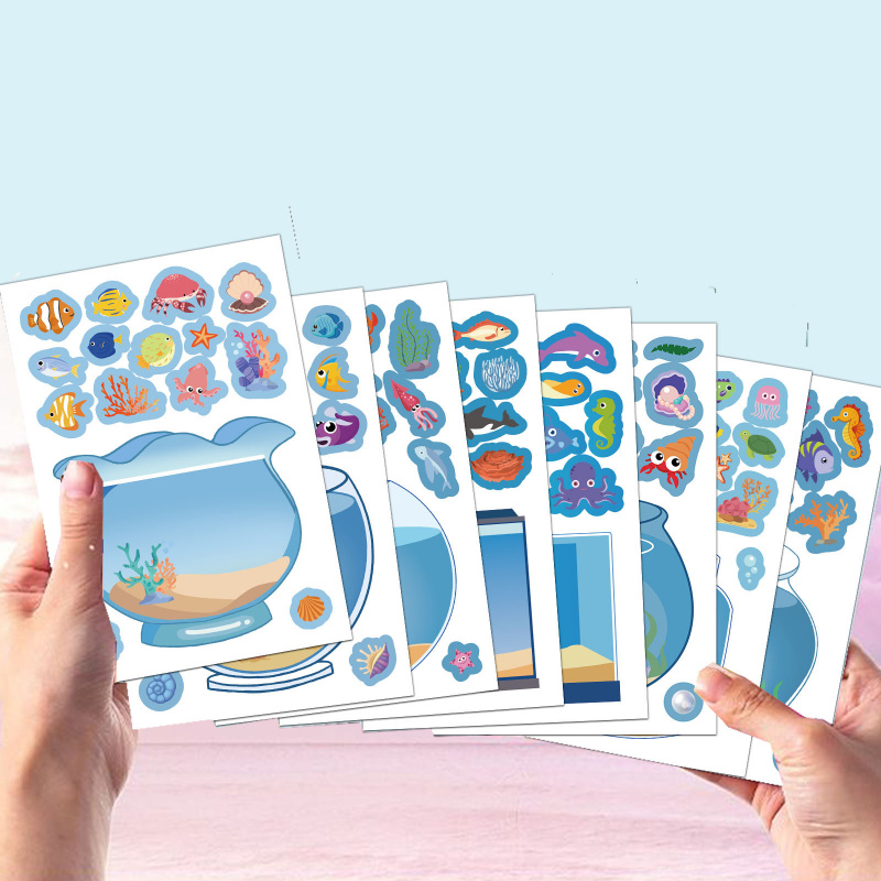 8 adet sevimli karikatür rüya  - Aquarium Fish Game incelemesi ve fiyatı